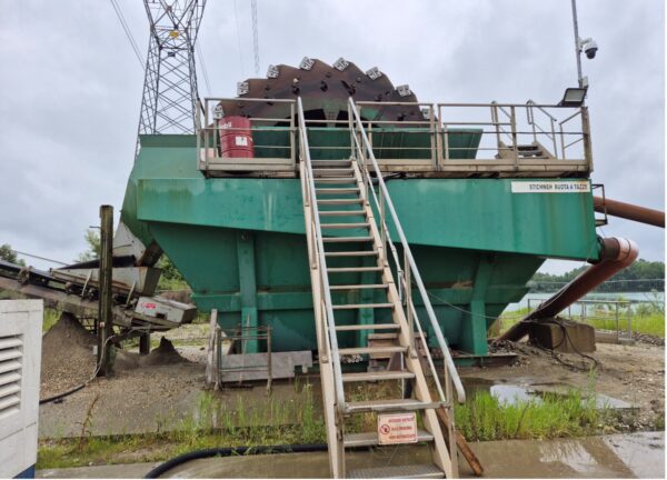 DEHYDRATING BUCKET WHEEL STICHWEH